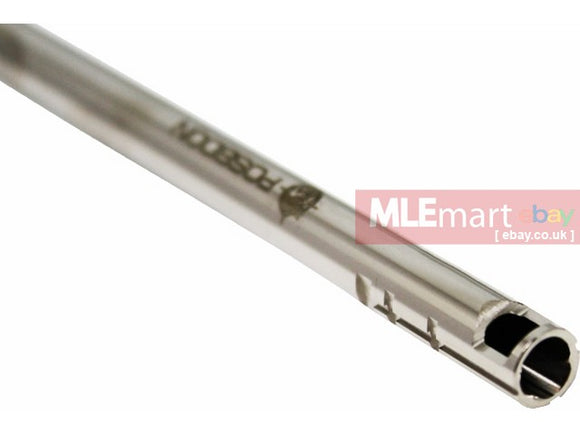 MLEmart.com - Poseidon Air Cushion Rifle Barrel 300mm - Electroless Coating ( For AEG ) ( Hop Up Rubber included )