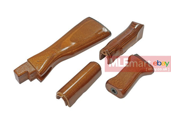 MLEmart.com - RA-TECH Real AK wood stock For GHK AKM