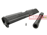 MLEmart.com - RA-TECH Marui HK.45 CNC Aluminum Slide & CNC Steel Outer barrel 14MM CCW (AH)