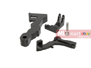 MLEmart.com - RA-TECH CNC Steel Trigger Set (for WE T.A-2015 / P90)