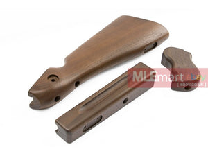 MLEmart.com - RA-TECH M1A1 wood stock kit (Walnut for WE x Cybergun)