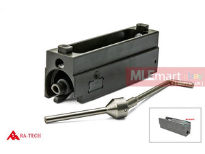 MLEmart.com - RA-TECH SCAR CNC steel bolt carrier with Magnetic Locking NPAS plastic loading nozzle for WE SCAR H GBB