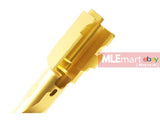 MLEmart.com - RGW PMM Glock Compensator Barrel Set (Short Version) for VFC (Umarex) Glock 45 Gen 5 GBB Pistol - Gold