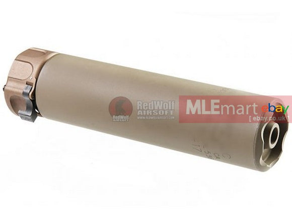 MLEmart.com - RGW SOCOM556 RC2 Suppressor with 14mm CCW SF Muzzle Brake - FDE