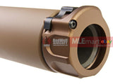 MLEmart.com - RGW SF SOCOM46 Mini Dummy Silencer for Umarex (VFC / KWA) MP7 GBB / VFC MP7 AEG (12mm CW) - DE