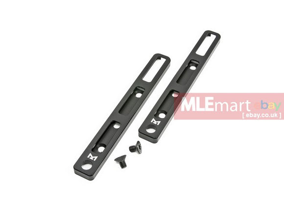 MLEmart.com - Renegade-Tech CNC Aluminum M-LOK KEY MOD Adapters for SCAR (Black)