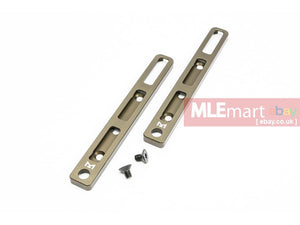 MLEmart.com - Renegade-Tech CNC Aluminum M-LOK KEY MOD Adapters for SCAR (TAN)