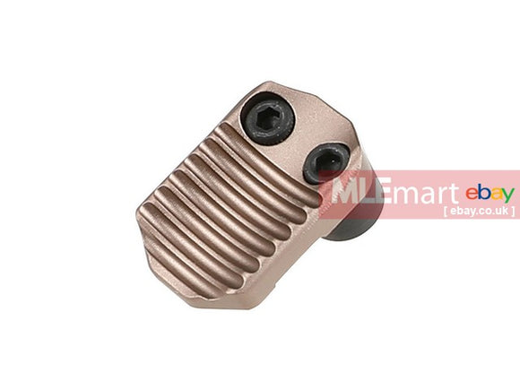 MLEmart.com - Revanchist Mag Release Type B For Marui M4 / AR MWS ( Tan )