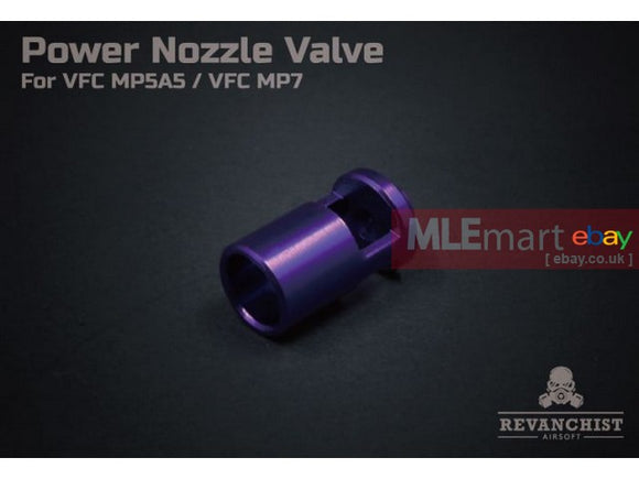 MLEmart.com - Revanchist Power Nozzle Valve For VFC MP5A5 / VFC MP7 ( RA-10045 Purple - High Power )