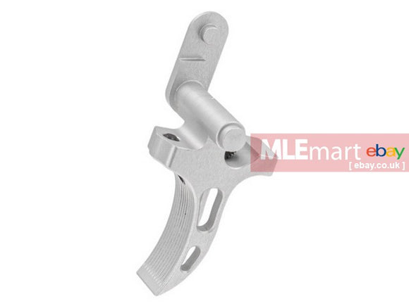 MLEmart.com - Revanchist AC Style CNC Dual Adjustable Curved Trigger For SIG AIR / VFC P320 M17 M18 GBBP ( Silver )