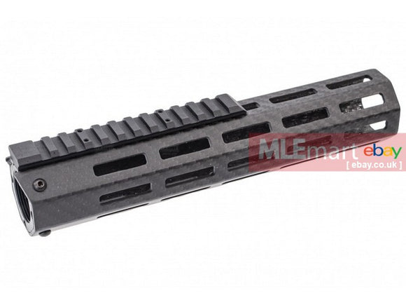 MLEmart.com - Revanchist Carbon Fiber M-LOK Handguard Rail For Marui TM MWS GBBR Series ( 9.5