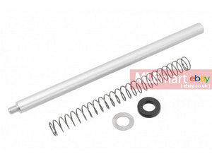 MLEmart.com - Revanchist Aluminum Guide Rod 120% Spring Set For Novritsch SSP5 GBBP ( 65% / 80% Lighter - Original Silver )