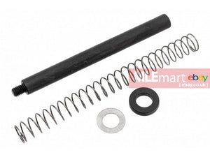 MLEmart.com - Revanchist Aluminum Guide Rod 120% Spring Set For Novritsch SSP5 GBBP ( 65% / 80% Lighter - Short Black )