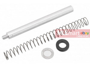 MLEmart.com - Revanchist Aluminum Guide Rod 120% Spring Set For Novritsch SSP5 GBBP ( 65% / 80% Lighter - Short Silver )