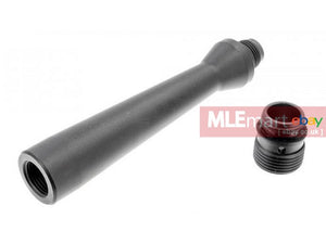 MLEmart.com - Revanchist Aluminum Ultra Outer Barrel For Novritsch SSP5 GBBP ( 14mm CCW Adaptor ) Black