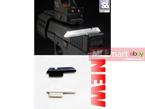 Saph Glock Aluminium Cocking Handle 4.5cm (Black / Silver) - MLEmart.com