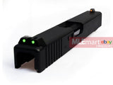 Saph Optical Fiber Front & Rear Sight for TM Glock - MLEmart.com