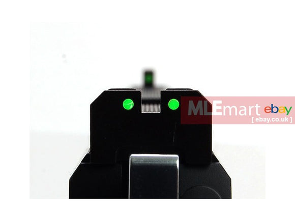 Saph Optical Fiber Rear Sight - MLEmart.com