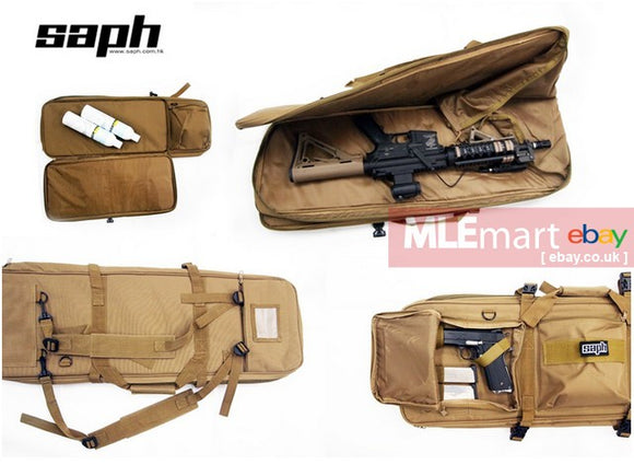 Saph 1000D Nylon 85 cm Rifle Bag (Black, Green, Tan, ACU) - MLEmart.com