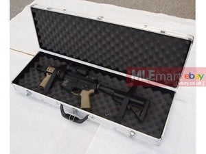 Saph Aluminium Rifle Case Size: 85cm (Black & Silver) - MLEmart.com