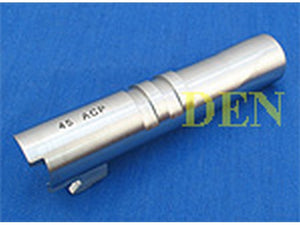 Shooters Design Steel Outer Barrel For Marui Detonics .45 Combat Master (Modern) (Silver) - MLEmart.com