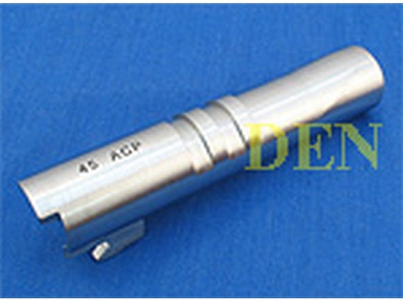 Shooters Design Steel Outer Barrel For Marui Detonics .45 Combat Master (Modern) (Silver) - MLEmart.com