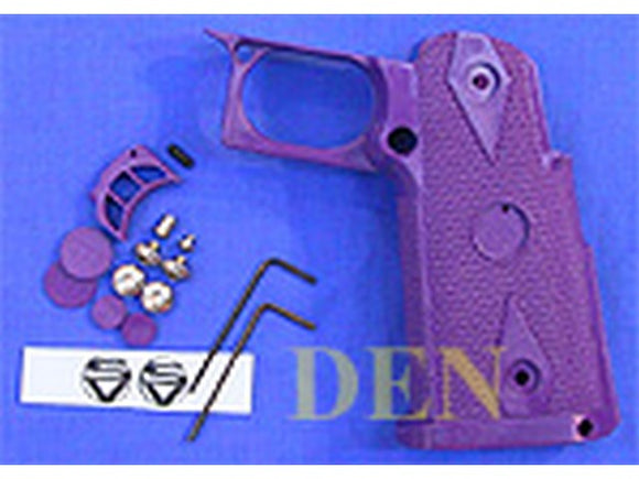 Shooters Design Real Pistol Grip For WA Hi-Capacity Series (Purple) - MLEmart.com