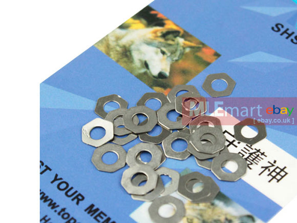 SHS Metal Shim Set [Steel Octagon / Steel Circle / Copper Circle]  (9pcs each) - MLEmart.com