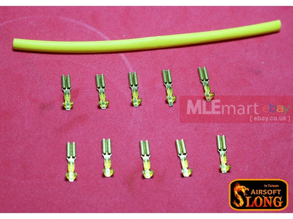 SLONG motor Connector Plugs Set w/ Shrink Wrap - MLEmart.com