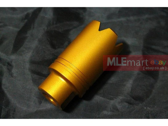 SLONG SL-00-37C Flash Hider (Gold) - MLEmart.com