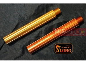 SLONG Aluminum extension M4 outer barrel Type B (116mm-Orange Copper) - MLEmart.com