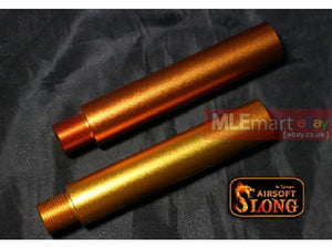 SLONG Aluminum extension M4 outer barrel (86mm-Golden) - MLEmart.com