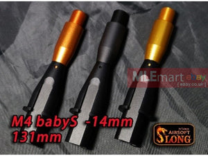 SLONG Aluminum M4 Babys outer barrel  (Black) - MLEmart.com