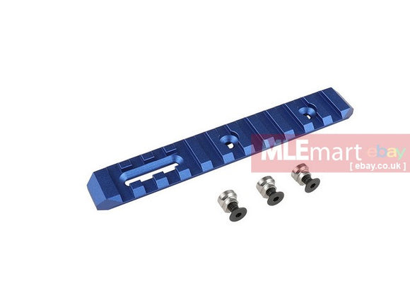 SLONG CNC KEYMOD Rail-125mm Blue - MLEmart.com