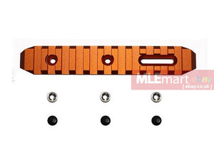 SLONG CNC KEYMOD Rail-125mm Orange - MLEmart.com