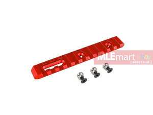 SLONG CNC KEYMOD Rail-125mm Red - MLEmart.com