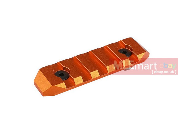 SLONG CNC M-LOK Rail-68mm Orange - MLEmart.com