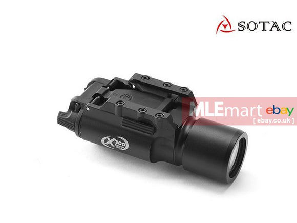 SOTAC X300 Rail Flashlight ( Black ) - MLEmart.com