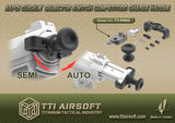 TTI Airsoft Selector Switch Competition Charge Handle for AAP-01 ( Pre-Order ) - MLEmart.com