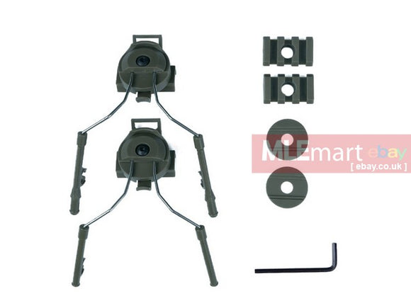 UFC Fast Helmet Rail Suspension Bracket OD - MLEmart.com