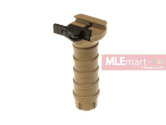 TGD QD Long Vertical Grip (Plastic QD - TAN) - MLEmart.com