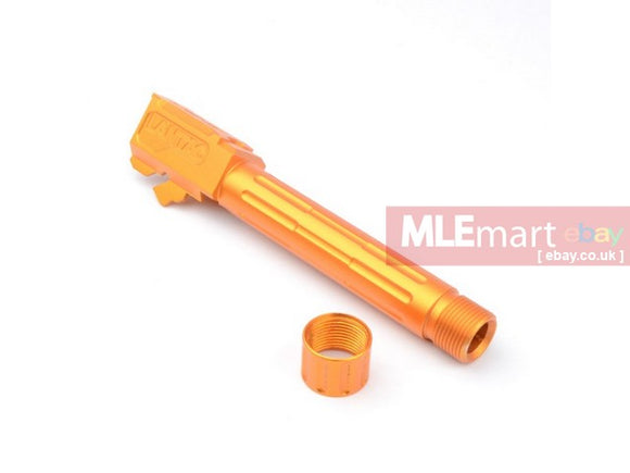 UFC 9INE Style Threaded Barrel Gold For UMAREX G19 (-14MM) - MLEmart.com