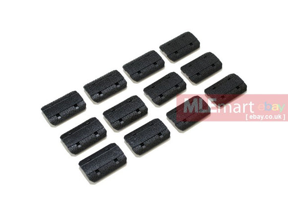 UFC 12-PC Type2 M-LOK Rail Cover Set BK - MLEmart.com