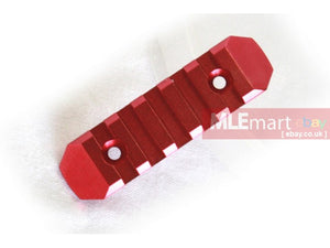 UFC 5-Slot Keymod & M-LOK Rail Red - MLEmart.com