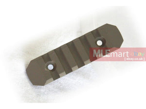 UFC 5-Slot Keymod & M-LOK Rail TAN - MLEmart.com