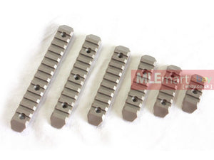 UFC Keymod & M-LOK Rail Set 6Pcs Pack TAN - MLEmart.com