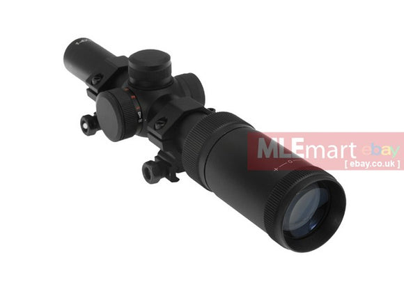 UFC 1-4x20E Red / Green Reticle BK - MLEmart.com