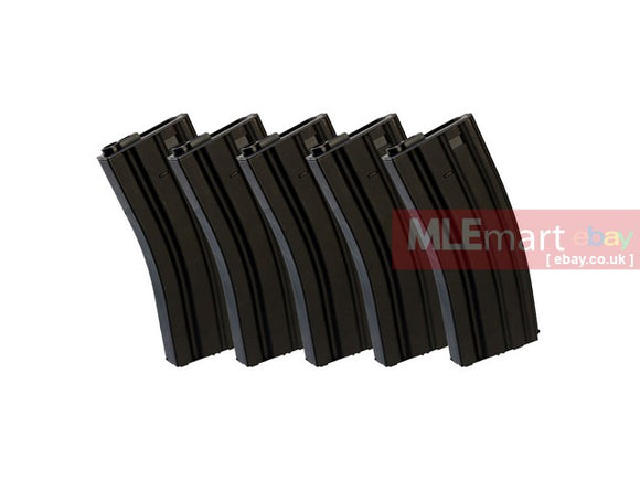 UFC M4 Metal Hi-Cap Magazine (300 Rds) (5pcs) - MLEmart.com