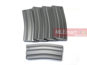 UFC M4 Metal Mid-Cap Magazine ( 120 Rds ) (5pcs) GY - MLEmart.com