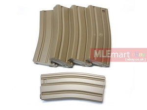 UFC M4 Metal Mid-Cap Magazine ( 120 Rds ) (5pcs) SD - MLEmart.com